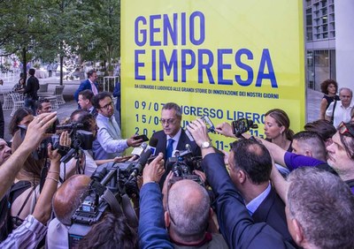 Genio e Impresa - Inaugurazione mostra