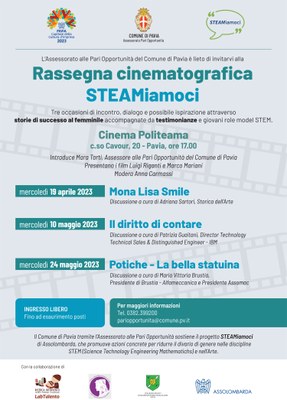 Rassegna cinematografica STEAMiamoci