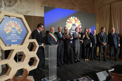 Gran finale - Cerimonia di chiusura di Pavia Capitale della Cultura d’impresa